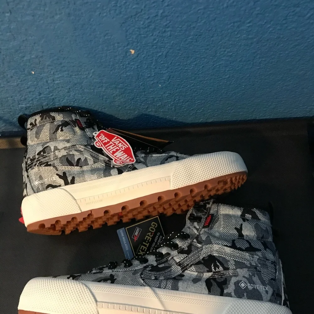 New VANS Sk8 Hi Goretex MTE-3 3M Thinsulate Camo Defcon Shoes Boots Men Size 10 - Picture 4 of 7